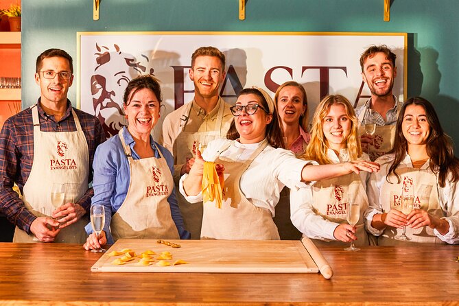 Pasta Making with Unlimited Prosecco in London's West End - Shaping tagliatelle, orecchiette, or tortellini
