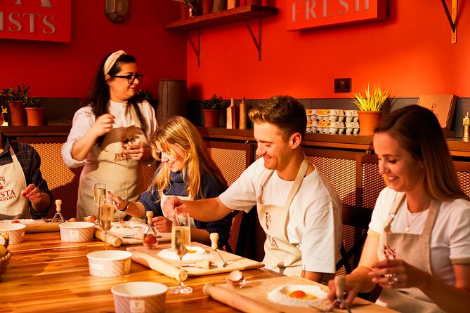 Pasta Making with Unlimited Prosecco in London's West End - How much value do you get for $94.27?