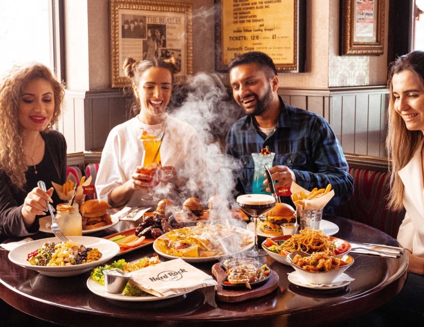 Picadilly Circus: Hard Rock Cafe Set Menu Lunch or Dinner - A Practical Meal Plan for Your London Day