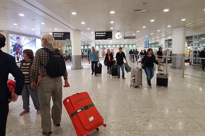 Private Arrival Transfer from Heathrow Airport to London - Booking, cancellation, and practical limits