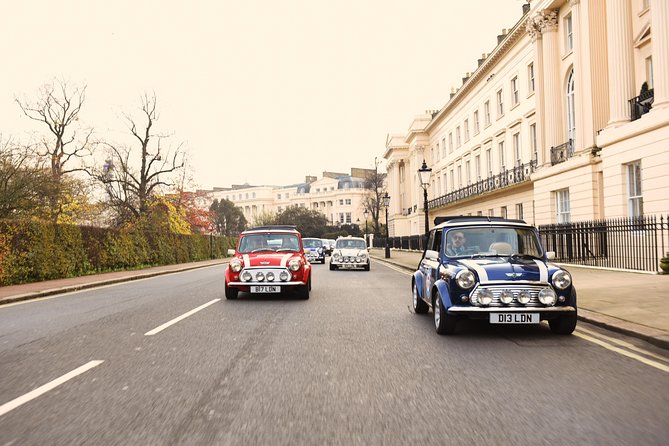 Private Panoramic Tour of London in a Classic Car - Leake Street Arches and London graffiti