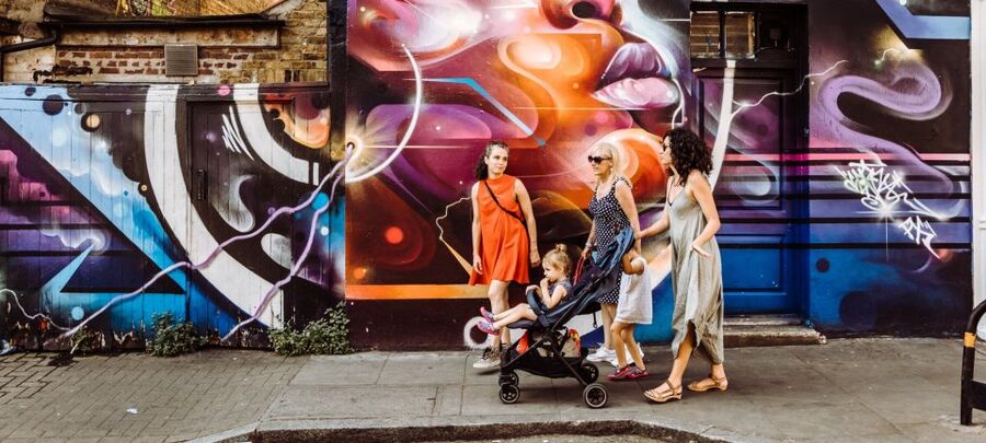 Shoreditch: Street Art & Hidden Gems with a Local Host - Brick Lane food, shops, and local color