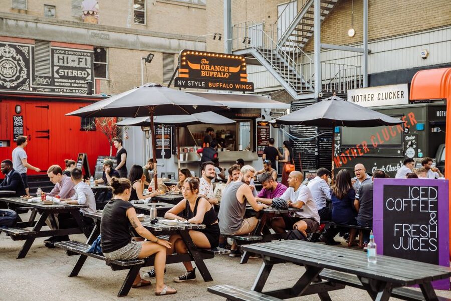 Shoreditch: Street Art & Hidden Gems with a Local Host - The original Boxpark in Shoreditch