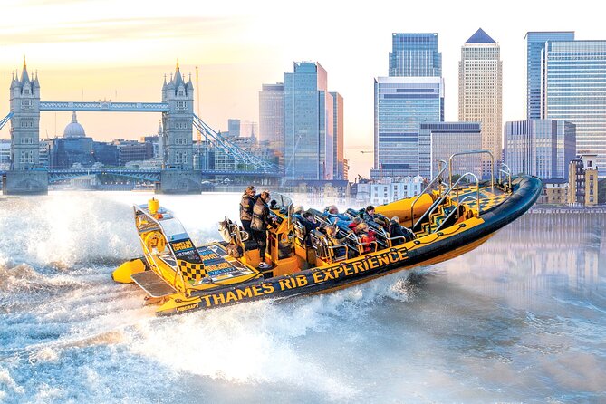 Speedboat 'Tower RIB Blast' from Tower Millennium Pier - 20 minutes - The Tower of London and the execution site