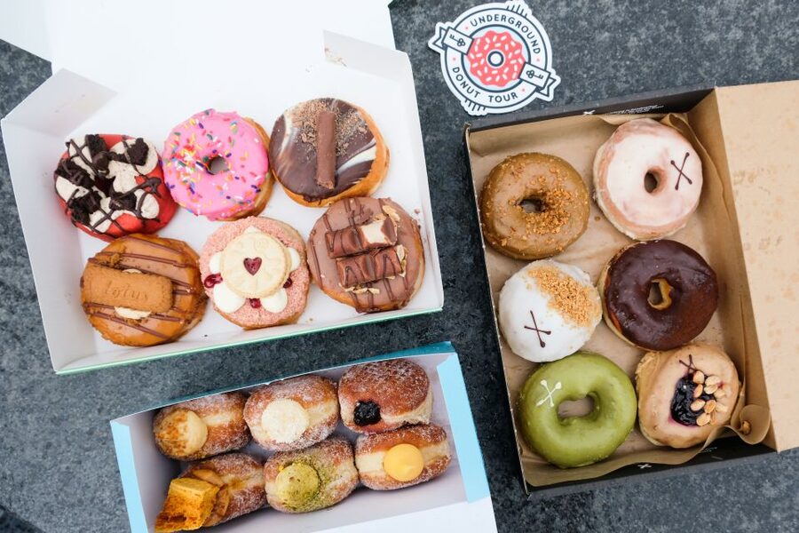 Tea and Doughnuts: Historic Walking Food Tour of Southwark - The final stop at Crosstown Doughnuts