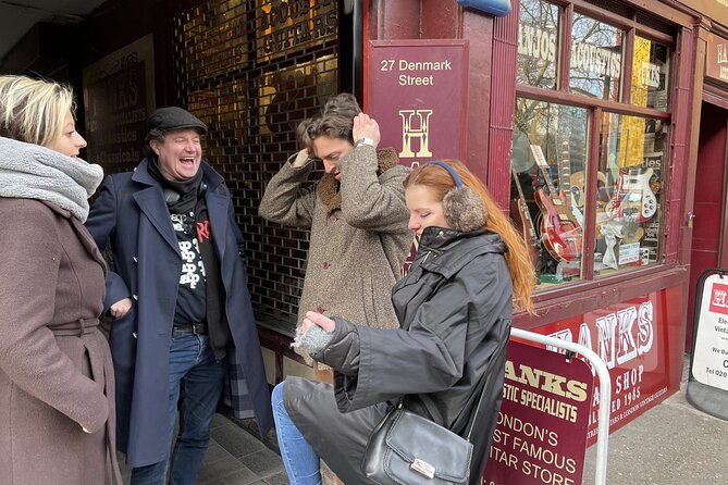 The Great British Rock and Roll Walking Tour - Denmark Street, London’s famous music street