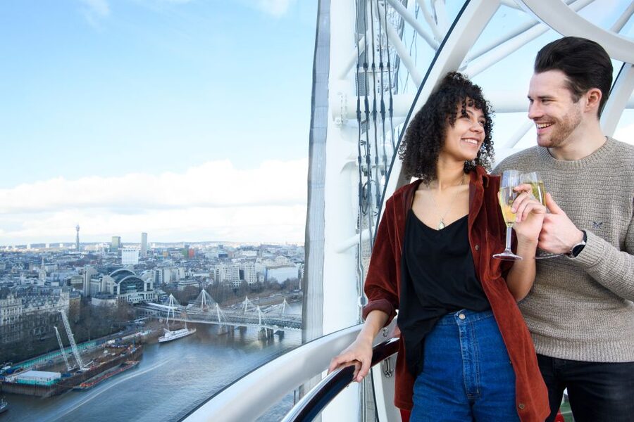 The London Eye Champagne Experience - The Eye Lounge makes the upgrade worthwhile