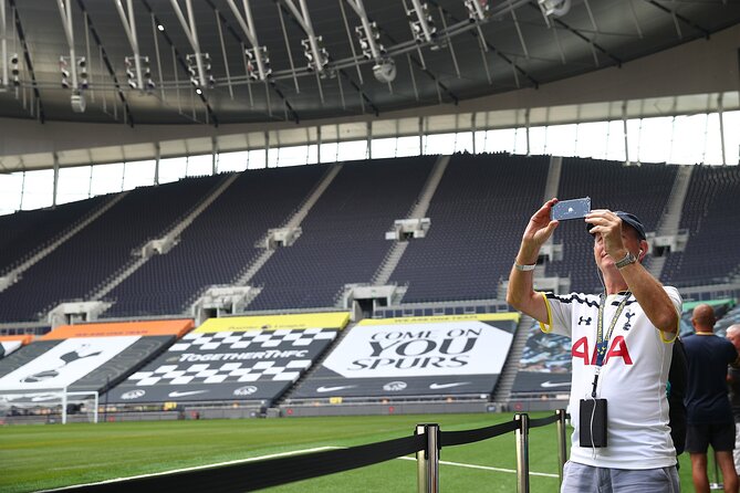 Tottenham Hotspur Stadium Tour - Walking pitch side and through the tunnel