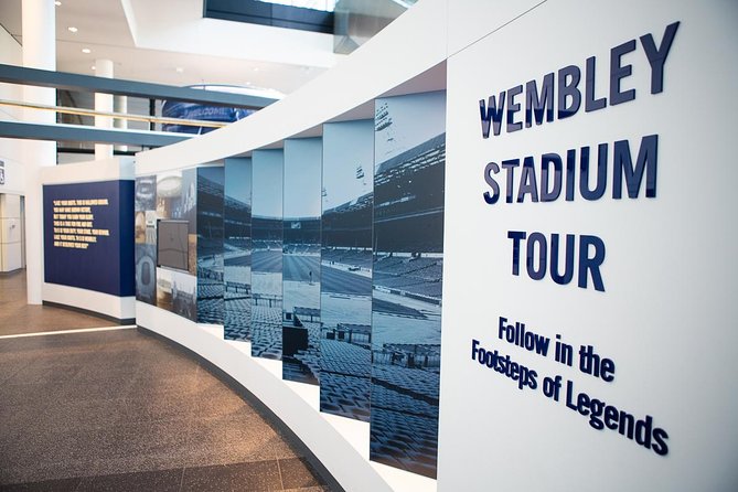 Tour of Wembley Stadium in London - Entering Wembley Stadium and finding your bearings